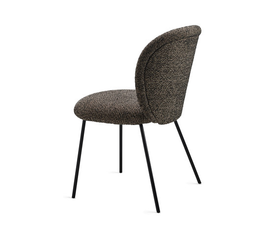 Ona | Side Chair with 4-legs steel frame | Chaises | FREIFRAU MANUFAKTUR