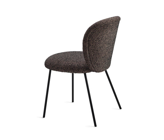 Ona | Side Chair with 4-legs steel frame | Chairs | FREIFRAU MANUFAKTUR