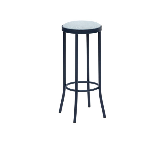 Puerto Upholstered Stool No Backrest | Bar stools | iSimar