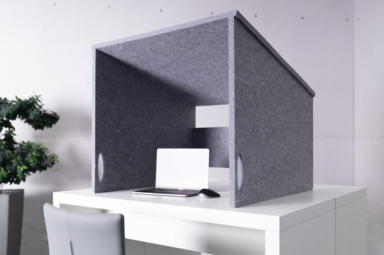 recycled greenPET | designed acoustic tw@rkle | Absoption acoustique pour table | SPÄH designed acoustic