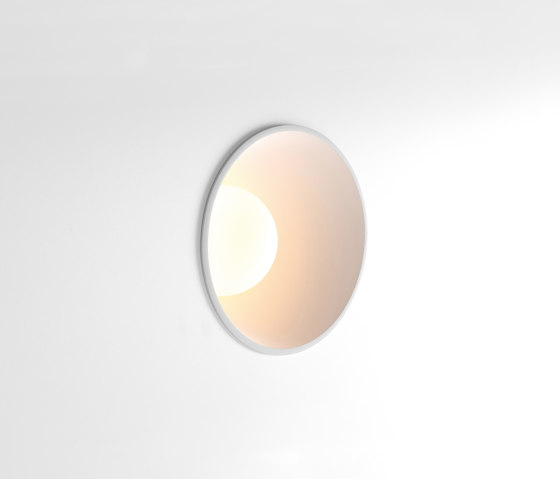 Shellby 184 LED warm dim GE white struc | Lampade parete incasso | Modular Lighting Instruments