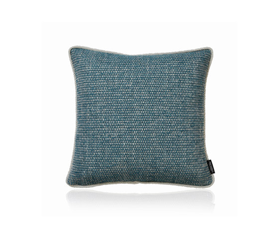 Crochet Frame teal |40x40| | Kissen | Manufaktur Kissenliebe