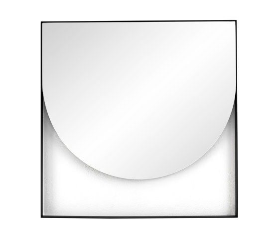 GEO mirror, semi oval | Mirrors | Schönbuch