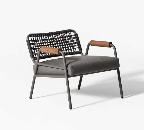 Zoe Wood Open Air armchair | Sillones | Meridiani