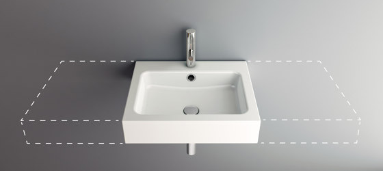 MERO VARIO lavabo a muro | Lavabi | Schmidlin