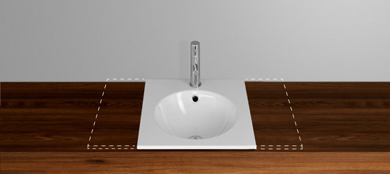 ORBIS VARIO built-in washbasin | Wash basins | Schmidlin