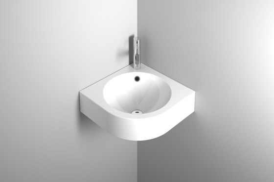ORBIS CORNER wall-mount washbasin | Wash basins | Schmidlin