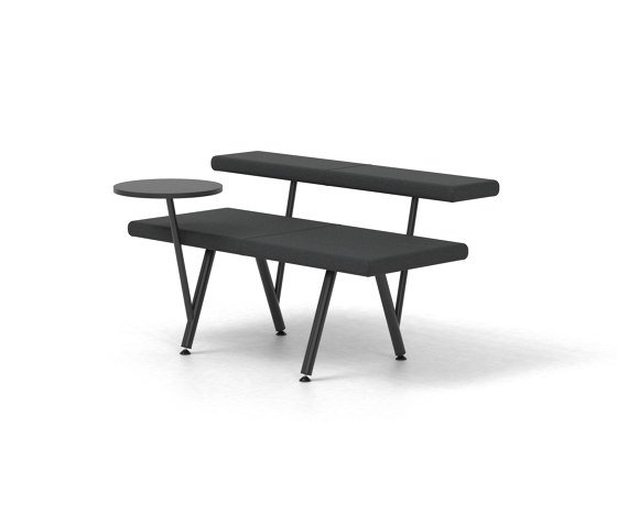 Autobahn, Seat with floating table | Bancos | Derlot