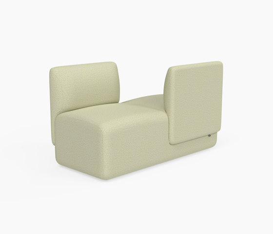 Caterpillar, Double seat with opposing backrests | Panche | Derlot