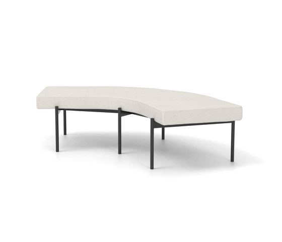 Crescent, 72˚ Curved bench | Sitzbänke | Derlot