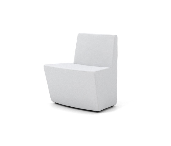 Guell, 30˚ Curved seat | Elementi sedute componibili | Derlot