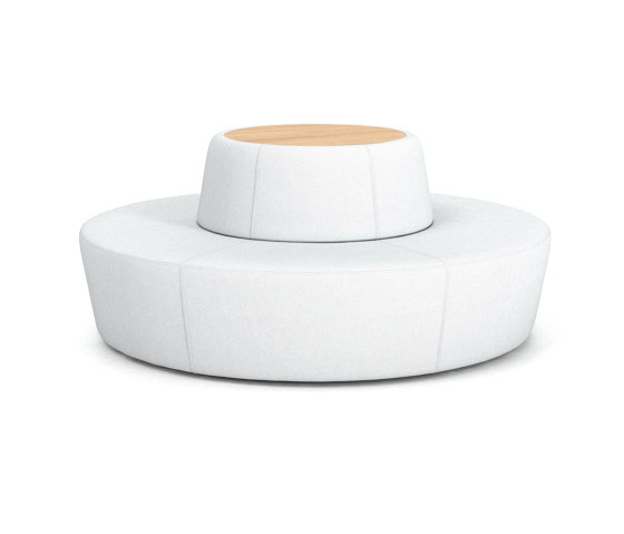 Pill, Seat with table inlay | Isole seduta | Derlot