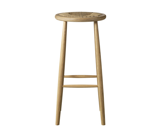 J165B Round Bar Chair by Jørgen Bækmark | Bar stools | FDB Møbler