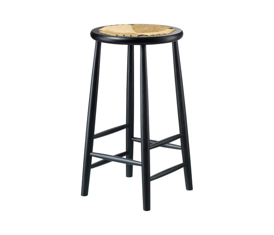J165C Round Counter Chair by Jørgen Bækmark | Bar stools | FDB Møbler