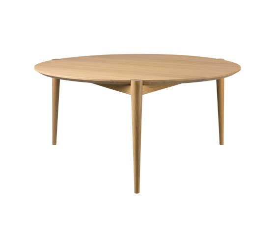 Søs | D102 Coffee Table (Ø85) by Stine Lundgaard Weigelt | Tables basses | FDB Møbler