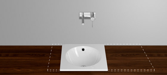 ORBIS VARIO lavabos à encastrer par-dessus | Lavabos | Schmidlin