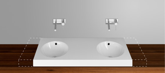 ORBIS VARIO lavabo da appoggio | Lavabi | Schmidlin