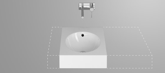 ORBIS VARIO wall-mount washbasin | Lavabos | Schmidlin