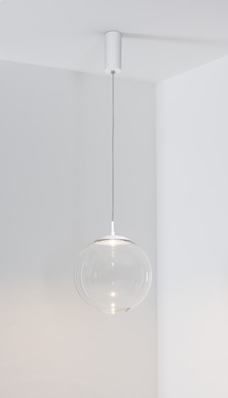 glaskugelleuchte ku3 LED klar | Pendelleuchten | Mawa Design