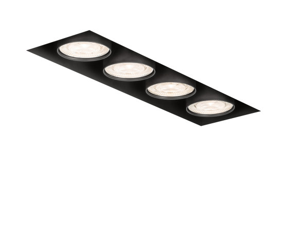 wittenberg 4.0 wi4-eb-4e-db black | Lámparas empotrables de techo | Mawa Design