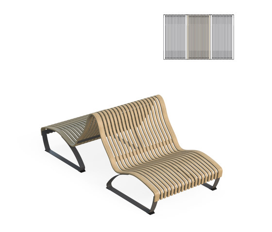 Nova C Double Lounge | Bancos | Green Furniture Concept