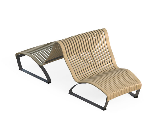 Nova C Double Lounge 15° | Sitzbänke | Green Furniture Concept