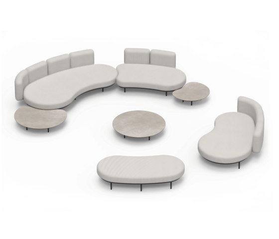 Organix modular lounge | Elementi sedute componibili | Royal Botania