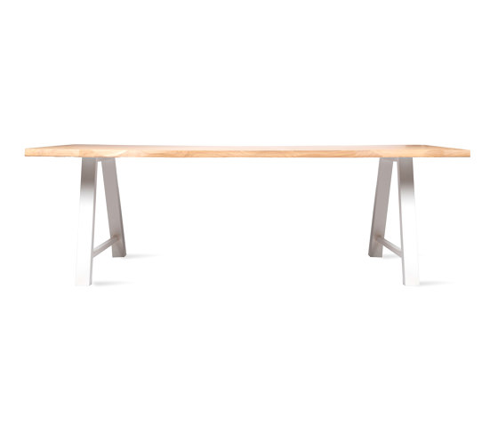 Nora dining table live edge white base | Dining tables | Vincent Sheppard