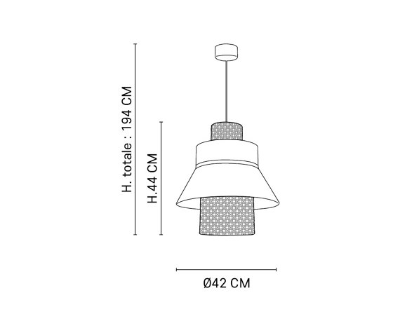 Singapour XS | Lampade sospensione | Market set