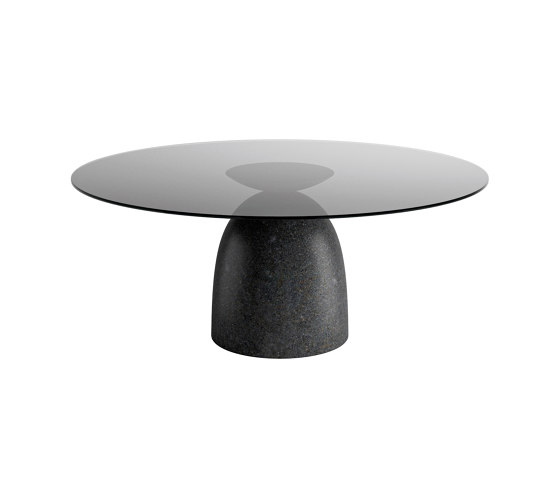 Janeiro Table - Grey smoked Glass 2390F | Dining tables | LAGO
