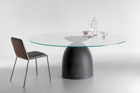 Janeiro Table - Clear Glass 2390E | Esstische | LAGO