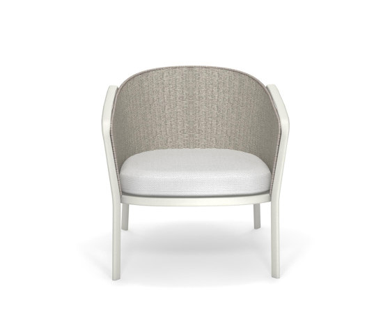 Carousel Alu-thick twist rope lounge chair | 1216 | Armchairs | EMU Group