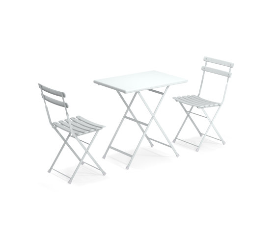 Arc en Ciel Set of 2 Chairs & 1 Table | 3513 | Chaises | EMU Group