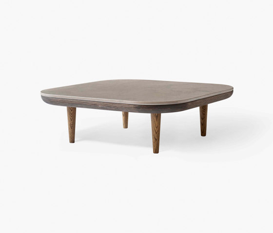 Fly Table SC4 Smoked Oak w. Honed Azul Valverde | Couchtische | &TRADITION