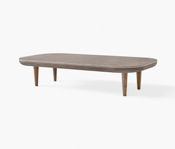 Fly Table SC5 Smoked Oak w. Honed Azul Valverde | Coffee tables | &TRADITION