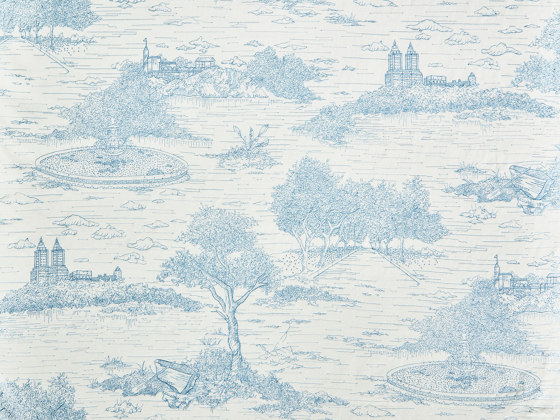 Central Park Toile 692 | Drapery fabrics | Zimmer + Rohde