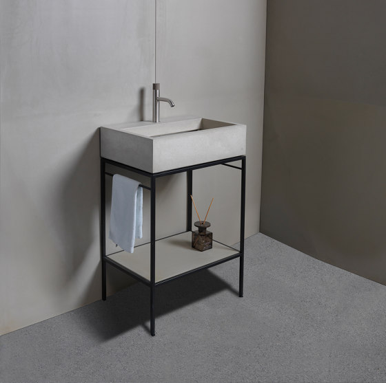 dade LAURA 60 washstand furniture | Wash basins | Dade Design AG concrete works Beton