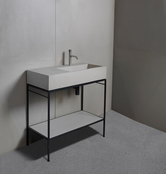 dade LAURA 90 washstand furniture | Wash basins | Dade Design AG concrete works Beton