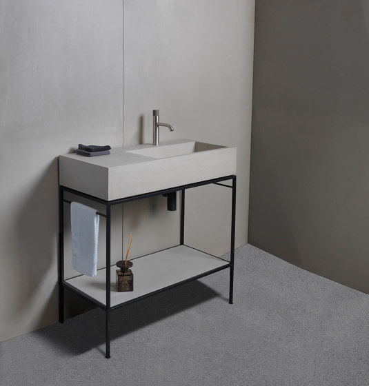 dade LAURA 90 washstand furniture | Lavabos | Dade Design AG concrete works Beton