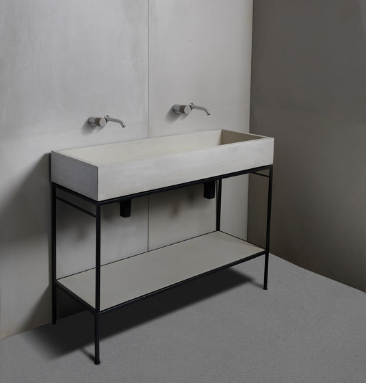 dade LAURA 120 washstand furniture | Lavabos | Dade Design AG concrete works Beton