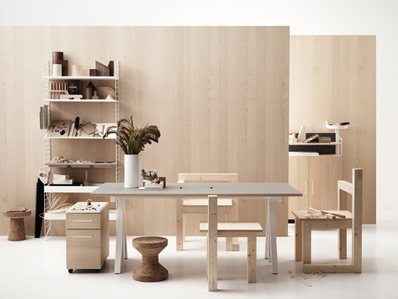 Works Sit-stand table | Schreibtische | string furniture
