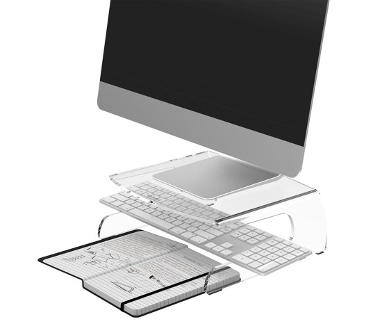 Addit rialzo monitor 550 | Accessori tavoli | Dataflex