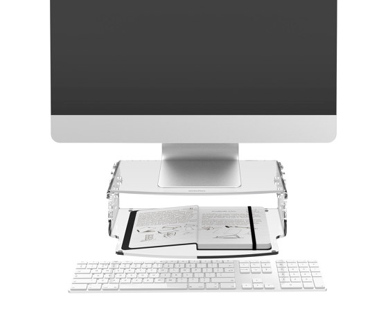 Addit rialzo monitor - regolabile 550 | Accessori tavoli | Dataflex