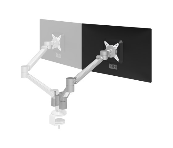 Viewlite kit upg. braccio porta monitor doppio - opzione 602 | Accessori tavoli | Dataflex