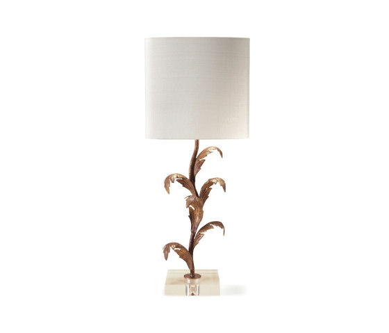 Florentine Leaf Lamp | Luminaires de table | Porta Romana