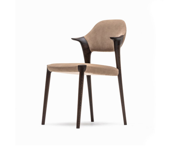 Dining chair, short arm | Chairs | Kunst by Karimoku