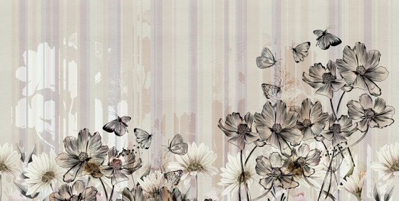 Flowerlines | Revestimientos de paredes / papeles pintados | Inkiostro Bianco
