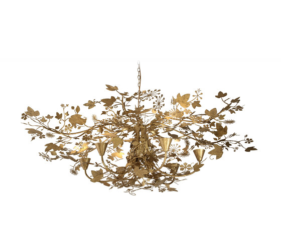 Ivy | Large Ivy Shadow Chandelier | Suspended lights | Porta Romana