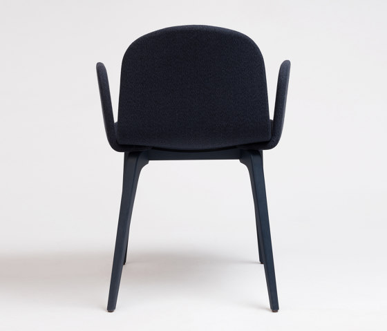 Bob XL Wood Chair With Armrests | Sedie | ONDARRETA