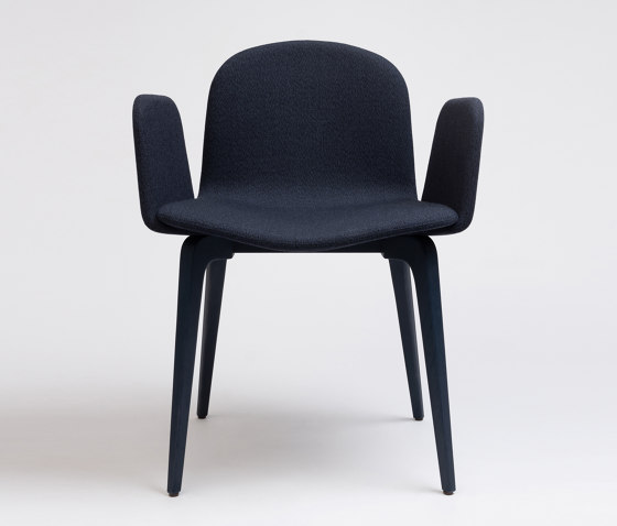 Bob XL Wood Chair With Armrests | Chaises | ONDARRETA